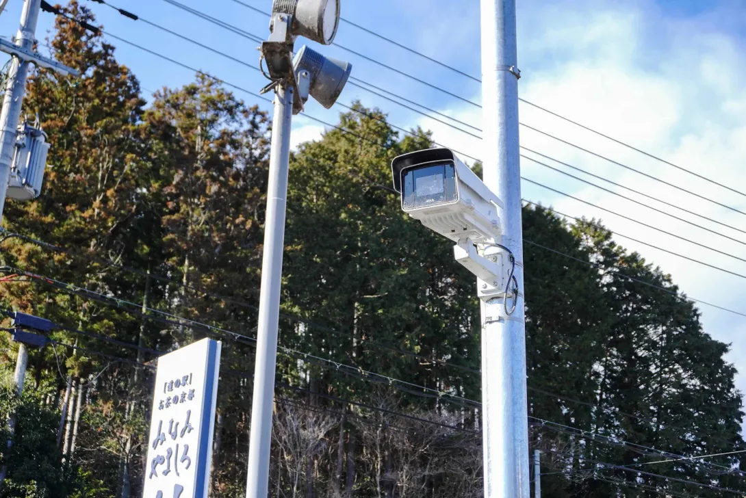 車両認識カメラの写真