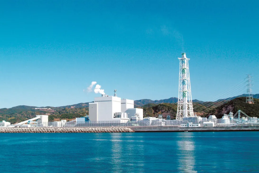 苓北発電所の外観