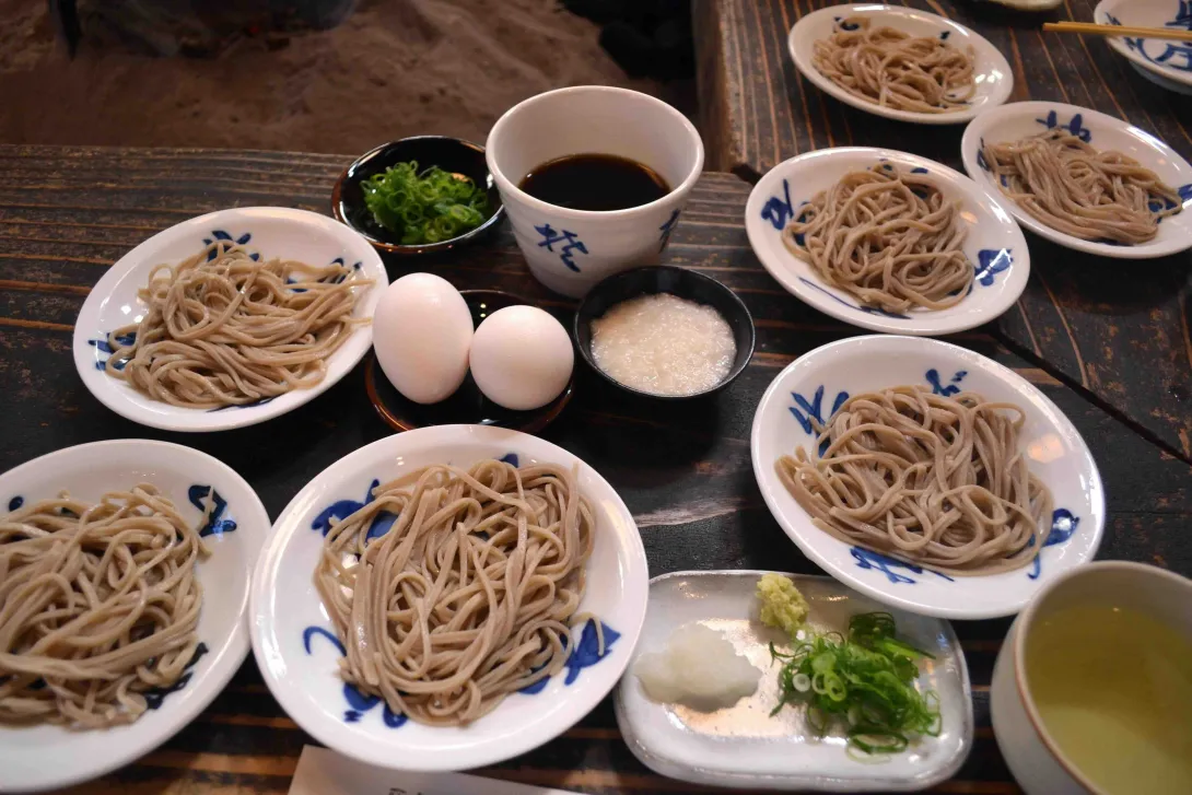 出石(いずし)そばの写真